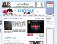 Tablet Screenshot of leetstreetboys.com